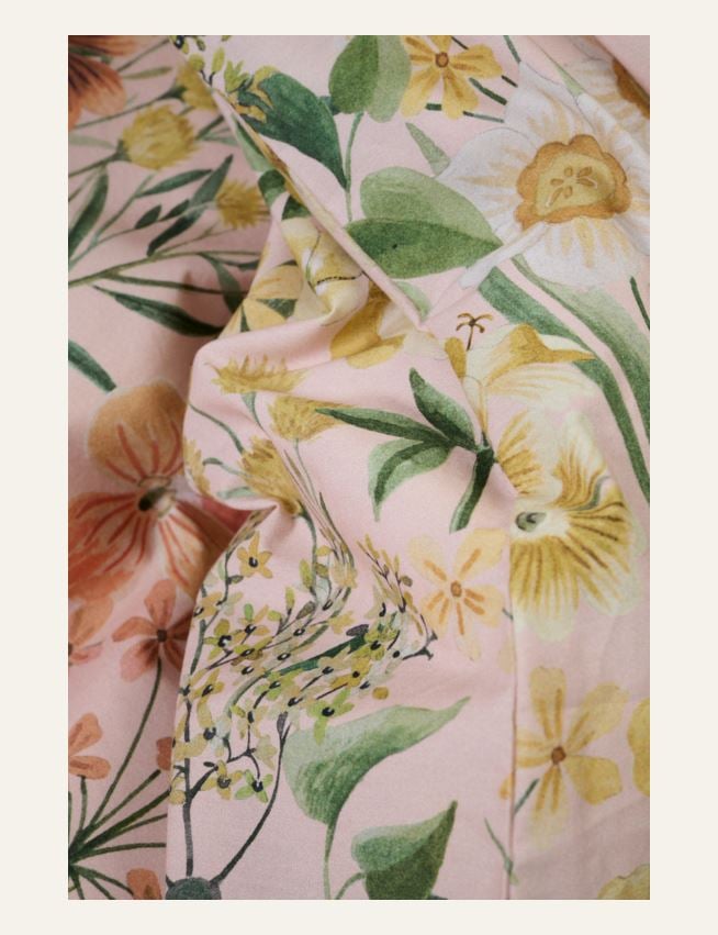 Voodipesukomplekt perkalpuuvillast mitmevärviline - 6