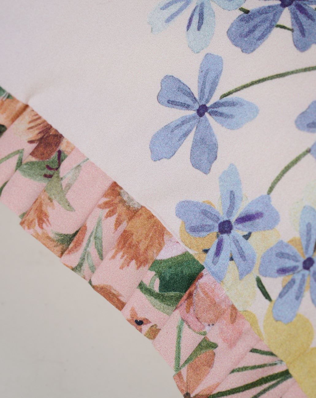 Voodipesukomplekt perkalpuuvillast mitmevärviline - 3