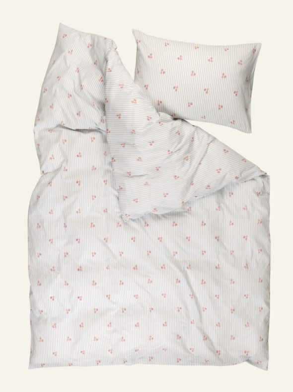 Voodipesukomplekt puuvillane hele sinine - 3