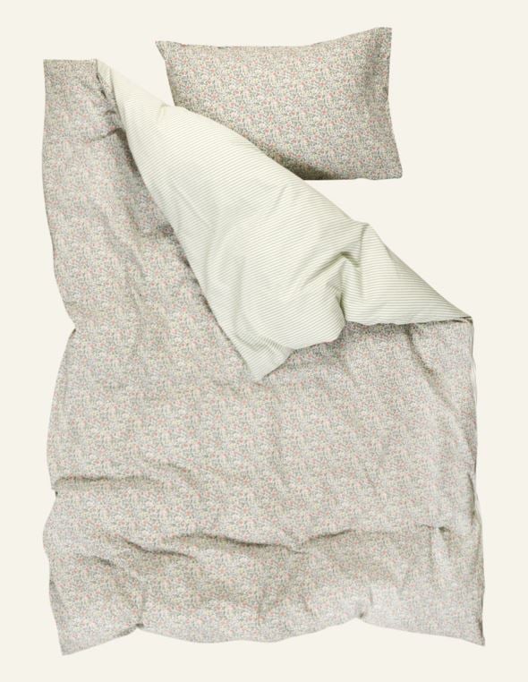 Voodipesukomplekt puuvillane mitmevärviline - 5