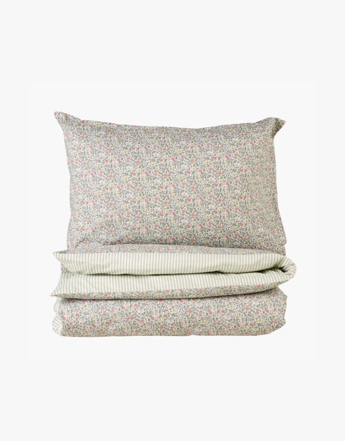 Voodipesukomplekt puuvillane mitmevärviline - 150x210 cm mitmevärviline - 1