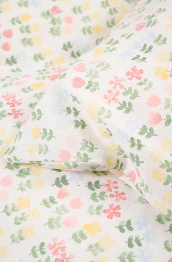 Voodipesukomplekt puuvillane mitmevärviline - 4