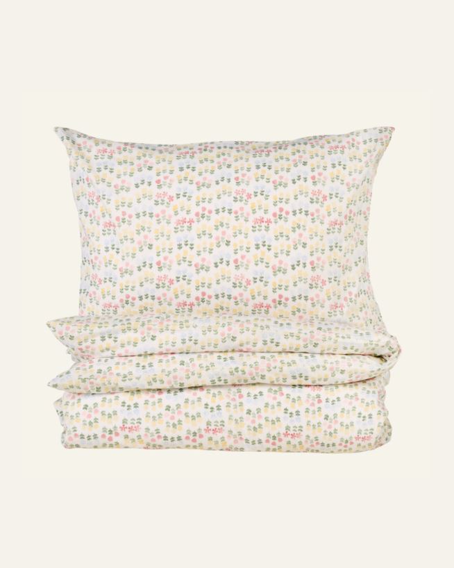 Voodipesukomplekt puuvillane mitmevärviline - 230x220 cm mitmevärviline - 1