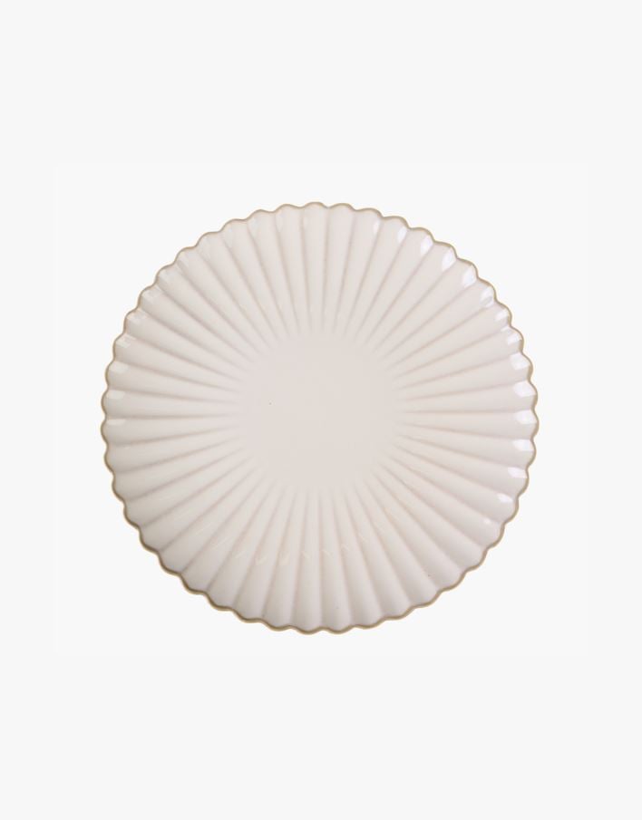 Õhtusöögi taldrik valge - ø27,5 cm valge - 1