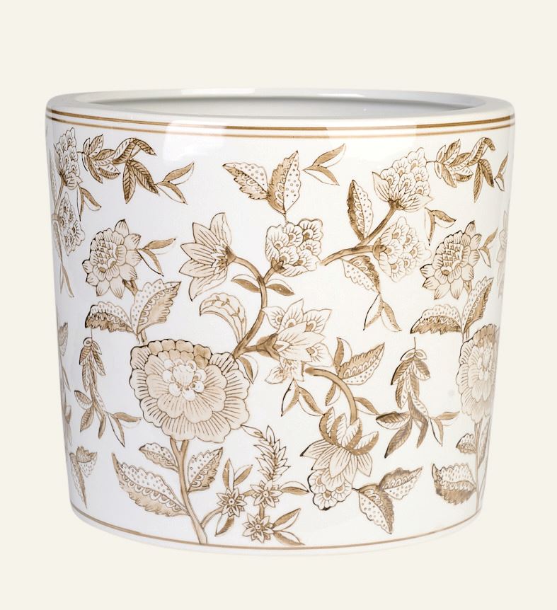 Lillepott mitmevärviline/beez - 27x27x23,5 cm mitmevärviline/beez - 1