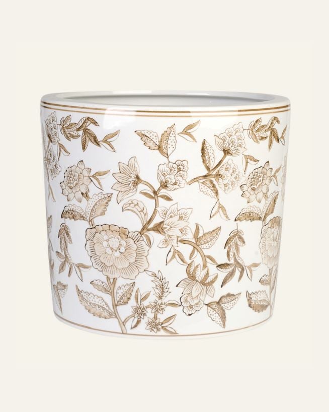 Lillepott mitmevärviline/beez - 27x27x23,5 cm mitmevärviline/beez - 1