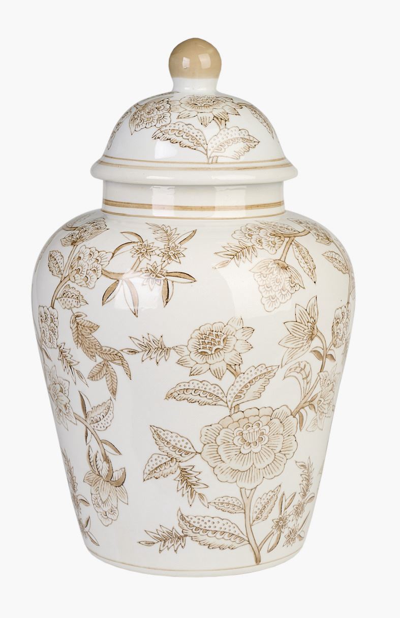 Vaas mitmevärviline/beez - 21x21x34 cm mitmevärviline/beez - 1