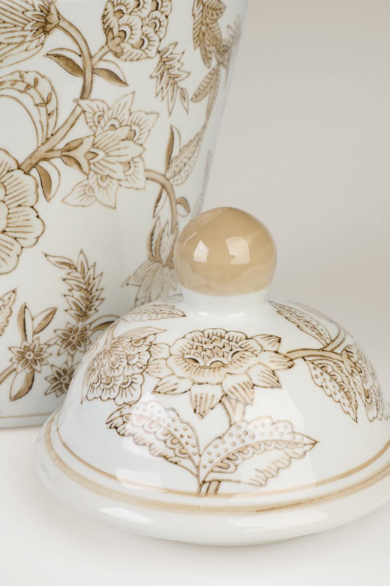 Vaas mitmevärviline/beez - 3