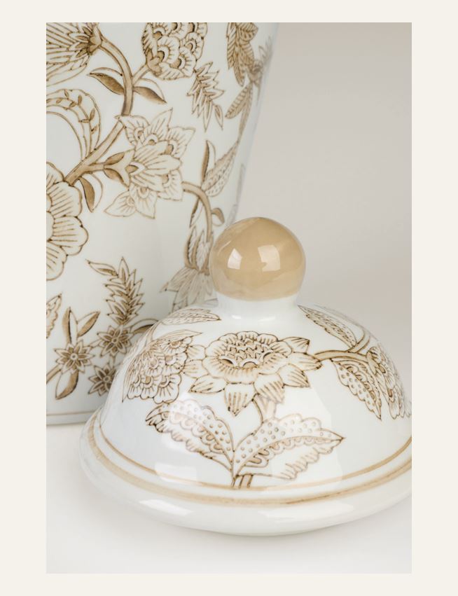 Vaas mitmevärviline/beez - 3