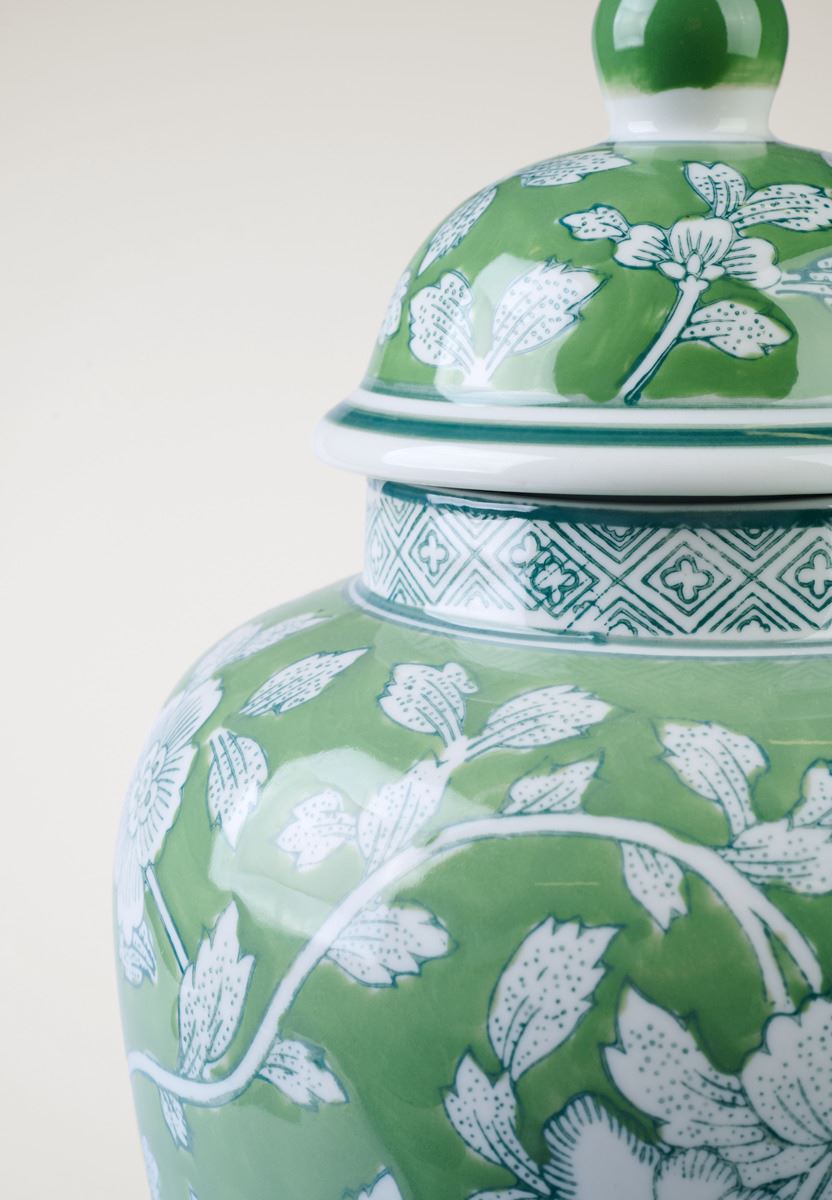 Vaas mitmevärviline/roheline - 2