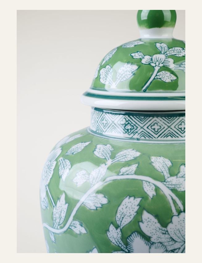 Vaas mitmevärviline/roheline - 2