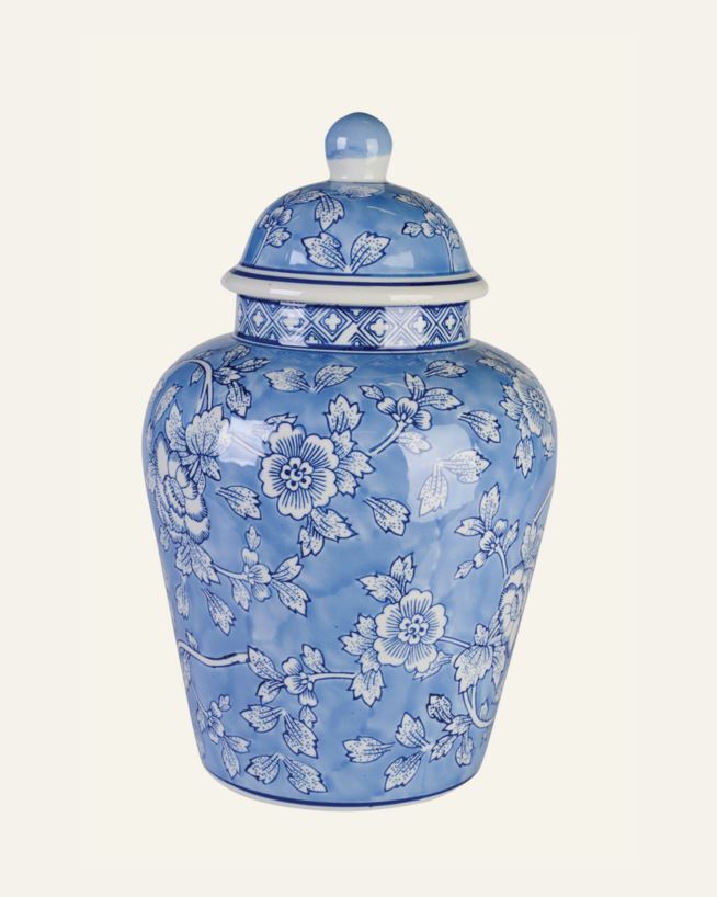 Vaas mitmevärviline/sinine - 21x21x34 cm mitmevärviline/sinine - 1