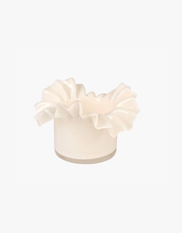 Küünlalatern loodusvalge - 16,5x16,5x9 cm loodusvalge - 1