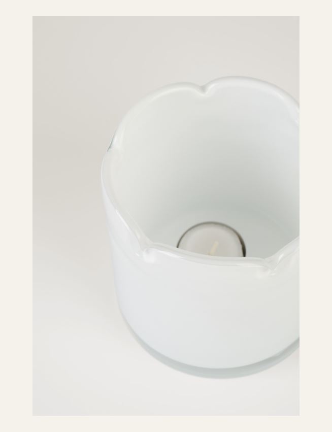 Küünlalatern valge - 2