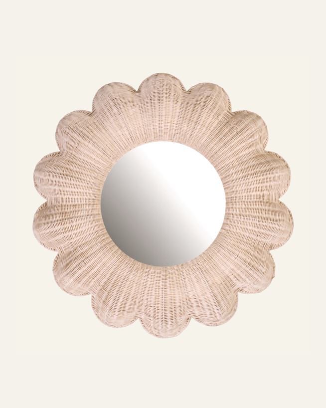 Peegel hele natuur - 73x73x9 cm hele natuur - 1