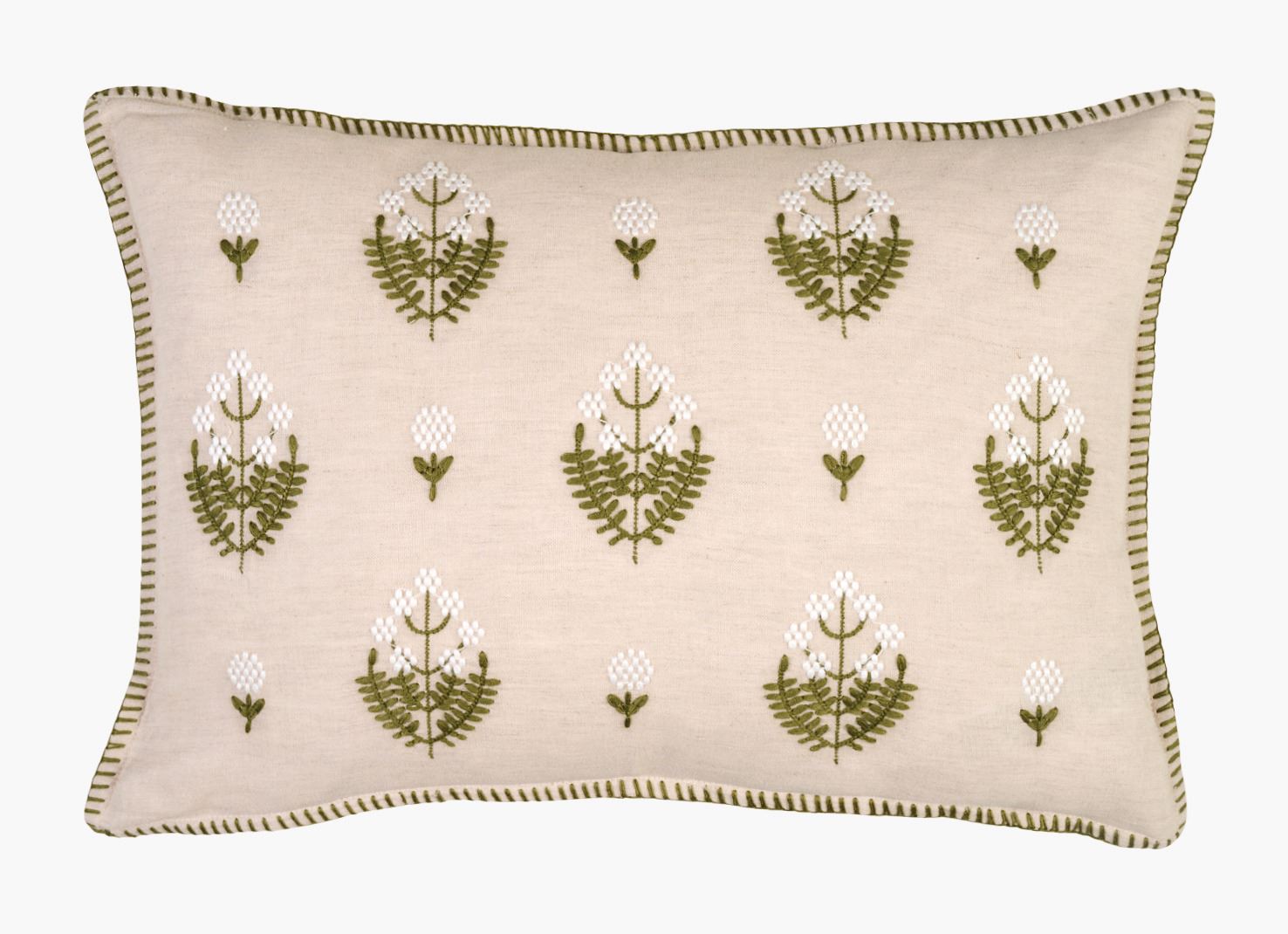 Dekoratiivpadi mitmevärviline/roheline - 35x50 cm mitmevärviline/roheline - 1