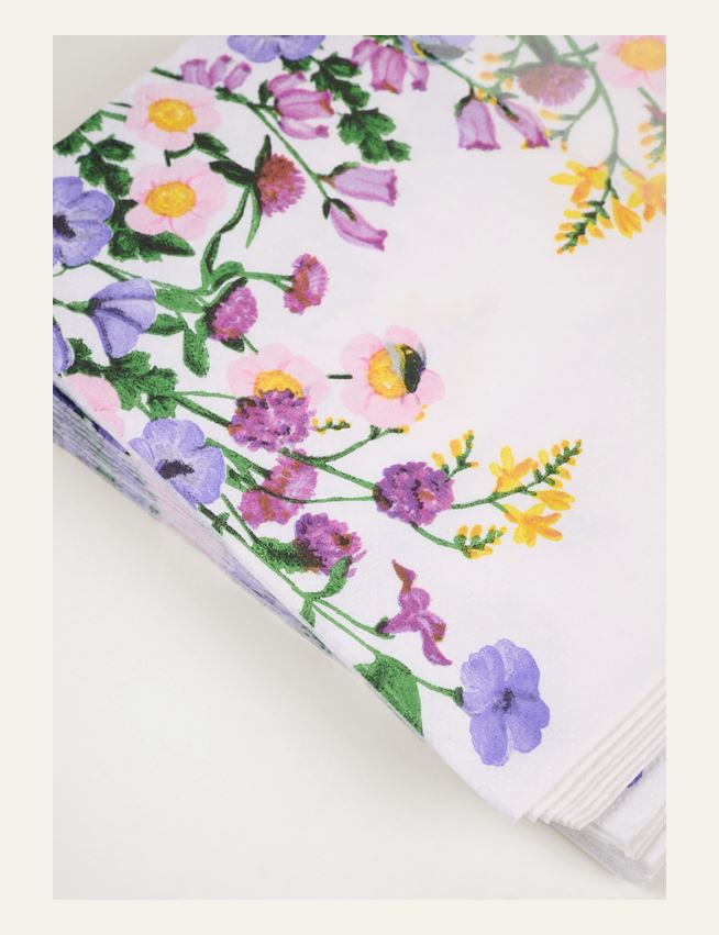 Pabersalvrätikud mitmevärviline/valge - 2