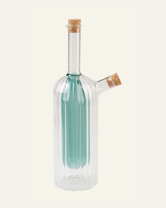 Õli ja äädika pudel petroolsinine - 260ml/100ml petroolsinine - 1