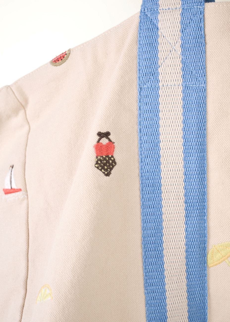 Rannakott mitmevärviline/sinine - 2