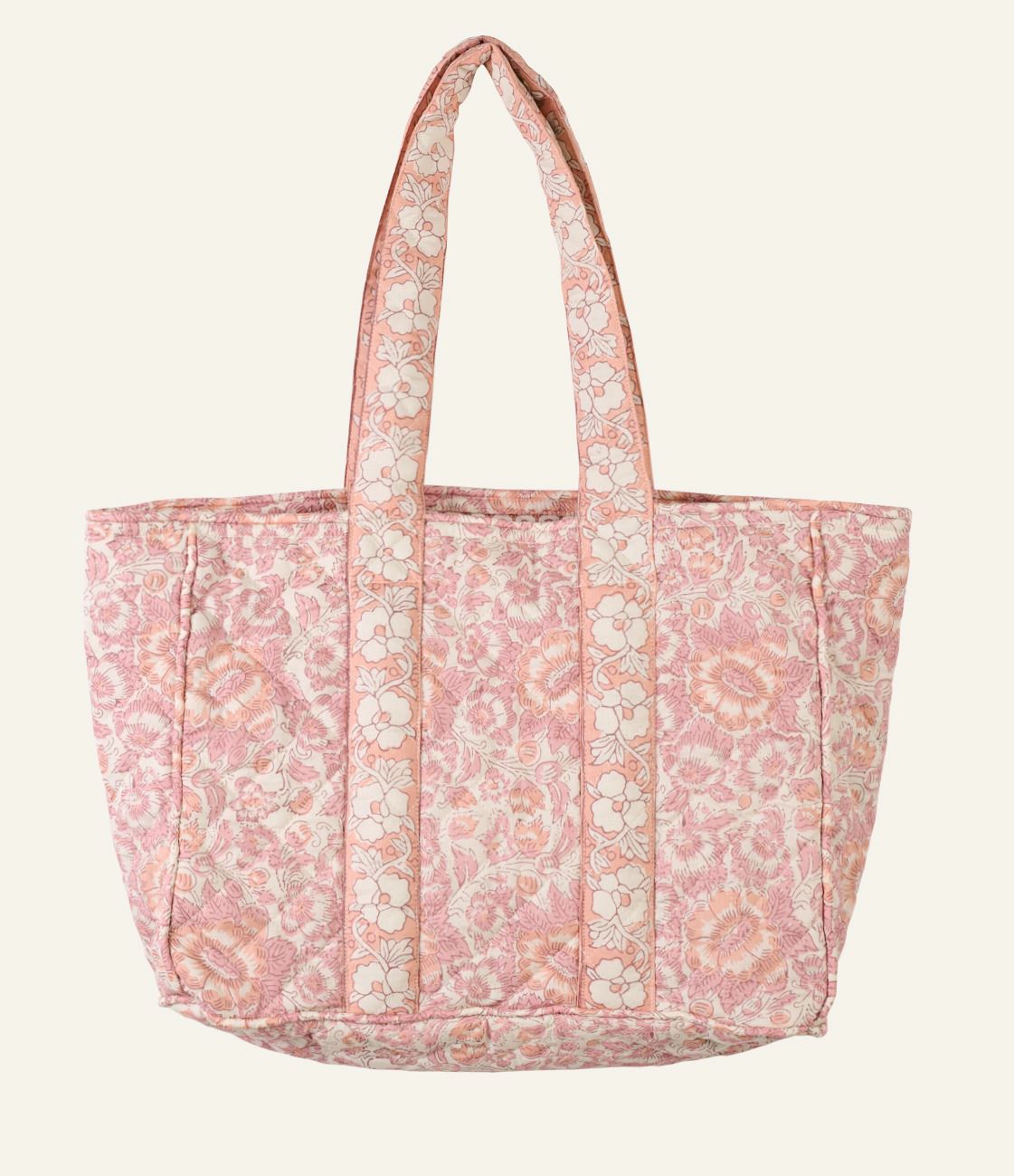 Väike tote kott mitmevärviline/roosa - 30x40 cm mitmevärviline/roosa - 1