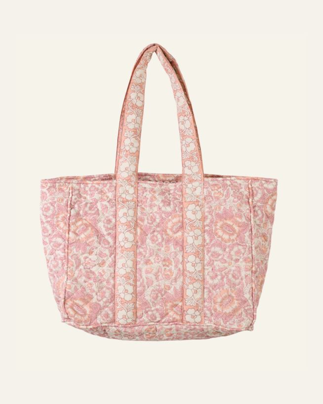 Väike tote kott mitmevärviline/roosa - 30x40 cm mitmevärviline/roosa - 1