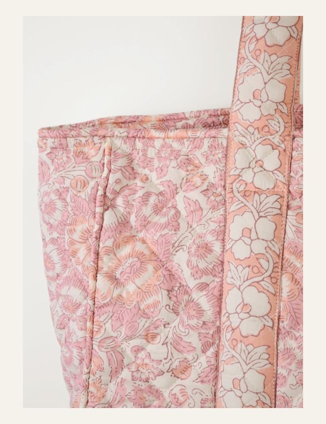 Väike tote kott mitmevärviline/roosa - 3