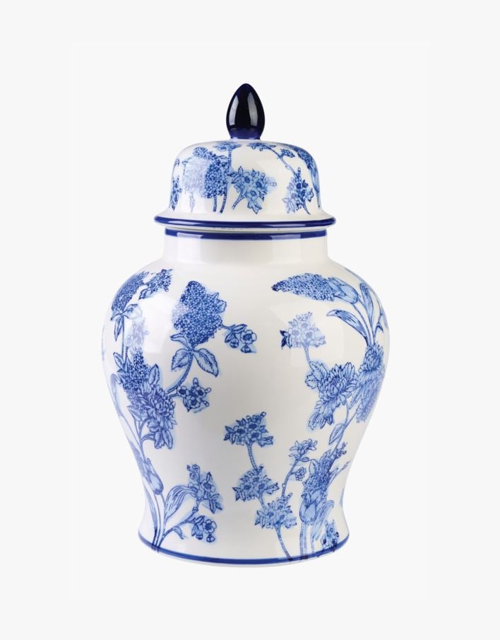 Vaas mitmevärviline/sinine - 40,5x25,5x25,5 cm mitmevärviline/sinine - 1