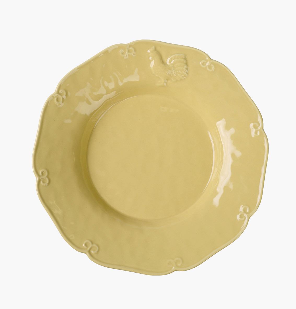 Kauss kollane - ø20 h3,5 cm kollane - 1