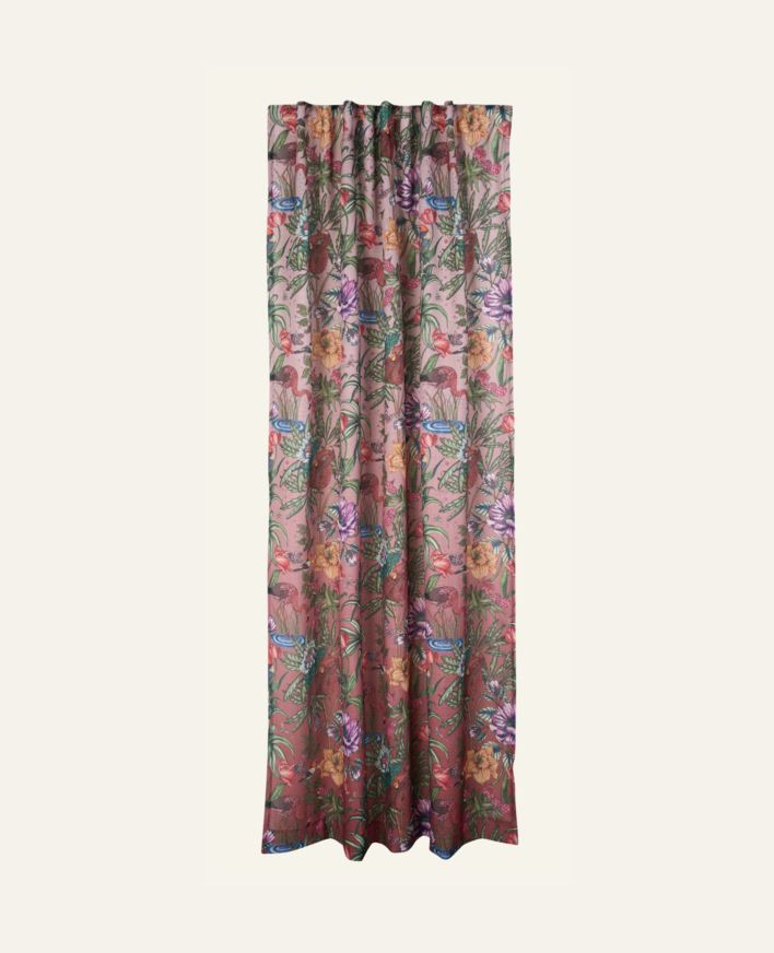 Kardin roosa - 140x240cm 7cm roosa - 1