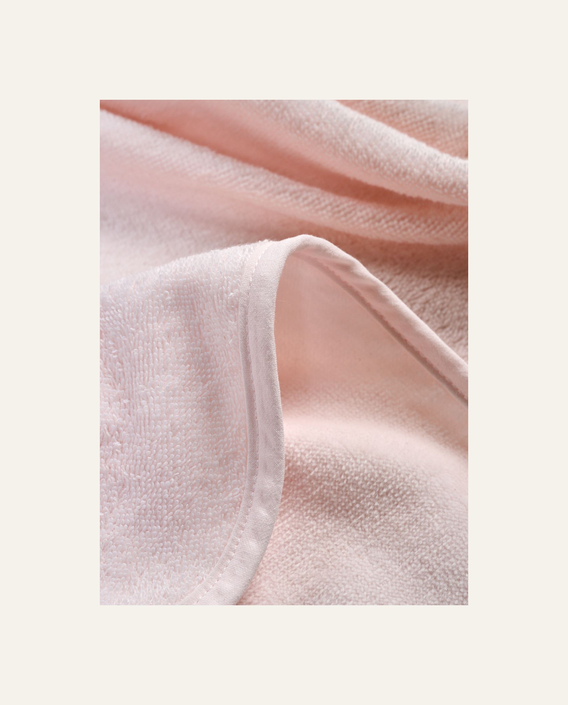 Kapuutsiga rätik hele roosa - 2