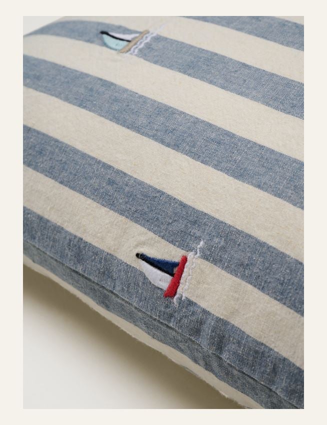 Dekoratiivpadja kate mitmevärviline/sinine - 2