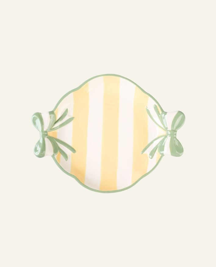 Taldrik kollane - 27x21 cm kollane - 1