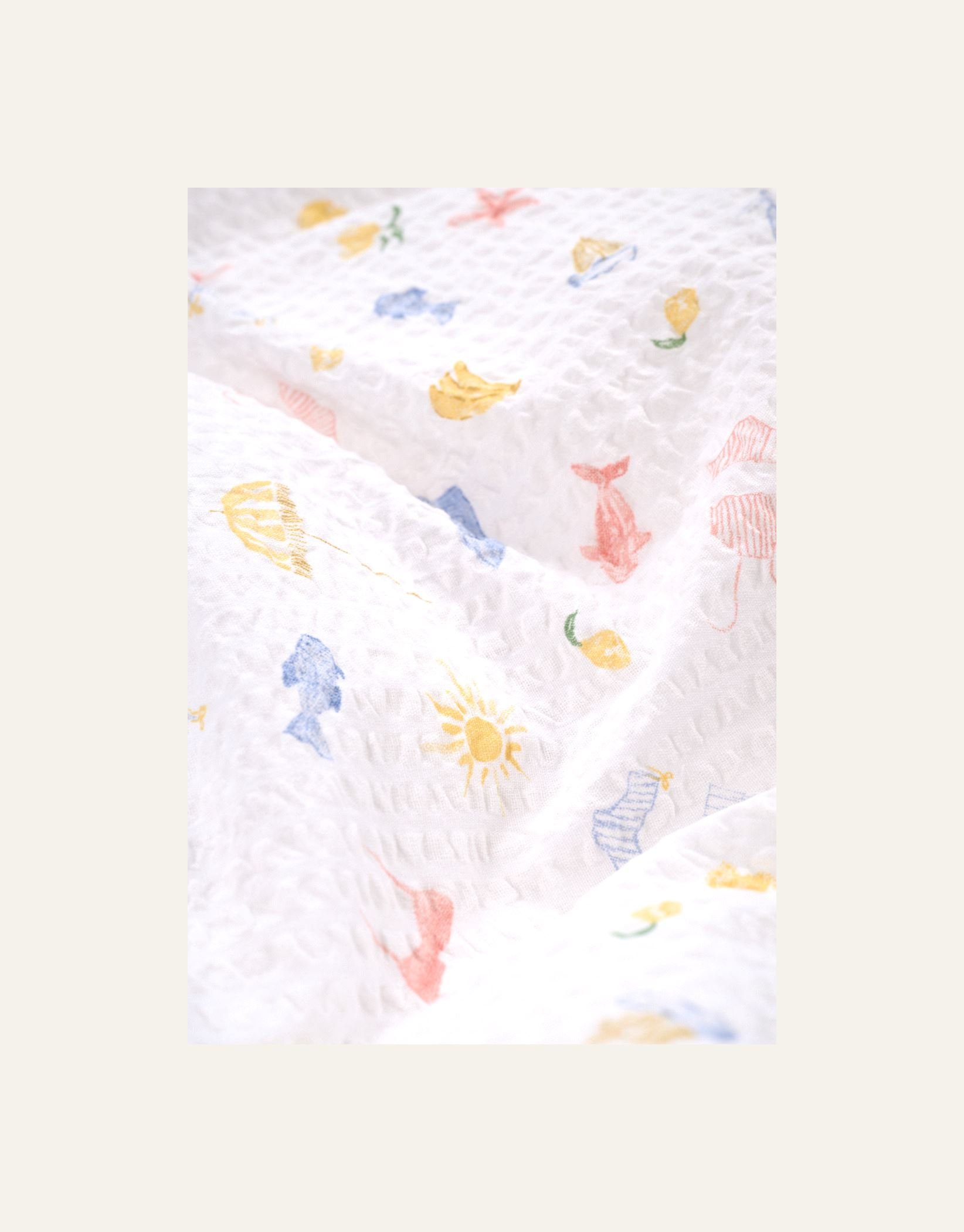 Voodipesukomplekt krepp-puuvillane mitmevärviline - 3