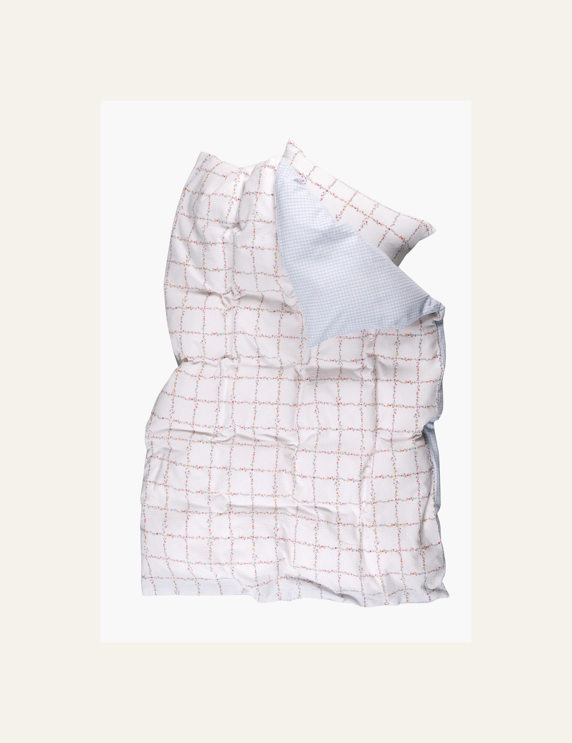 Voodipesukomplekt krepp-puuvillane mitmevärviline - 2