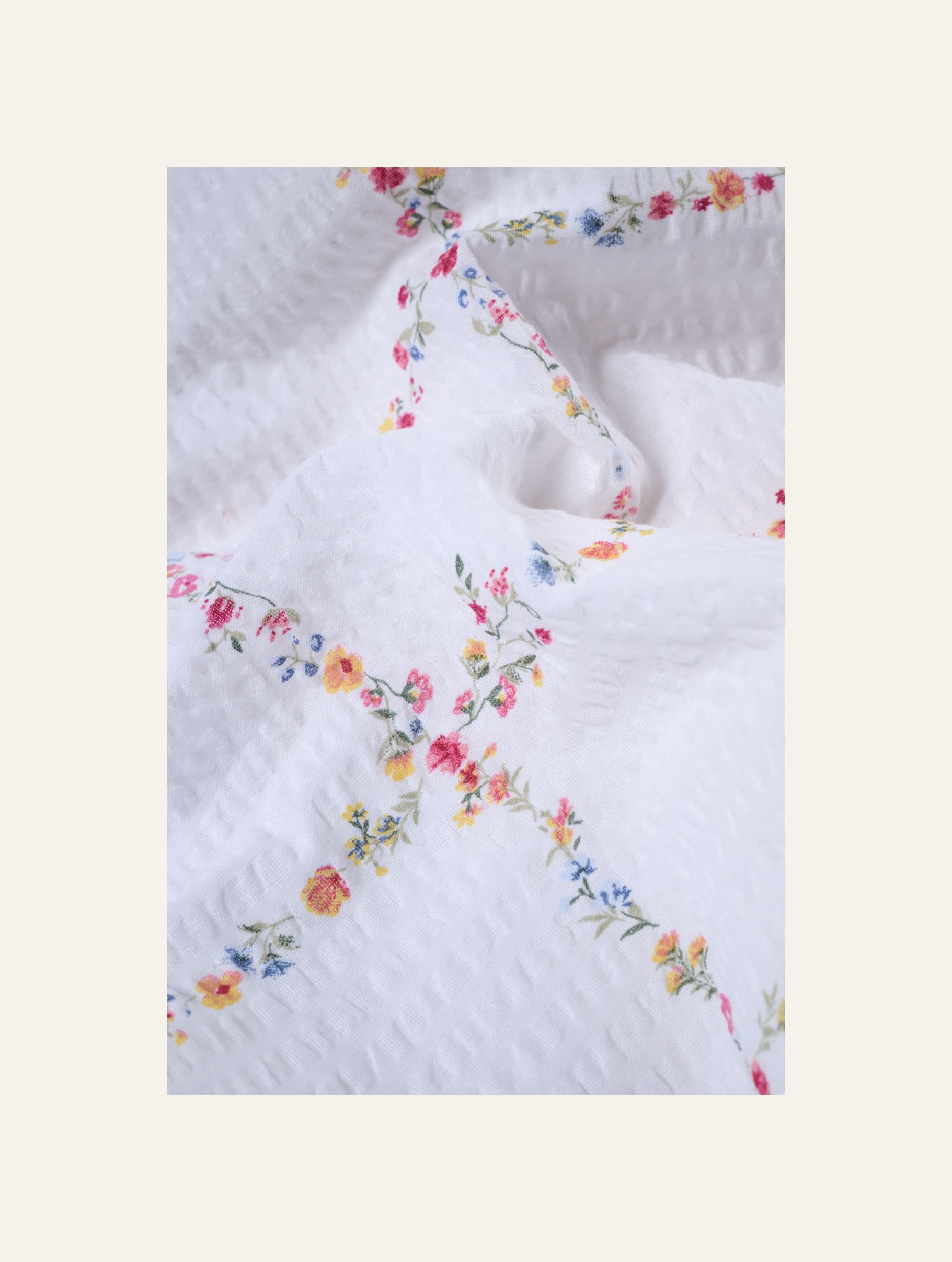 Voodipesukomplekt krepp-puuvillane mitmevärviline - 3