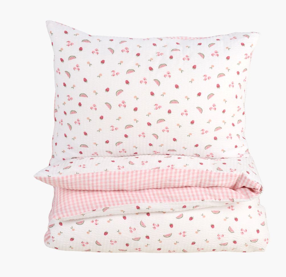 Voodipesukomplekt krepp-puuvillane mitmevärviline - 150x210 cm/50x60 cm mitmevärviline - 1