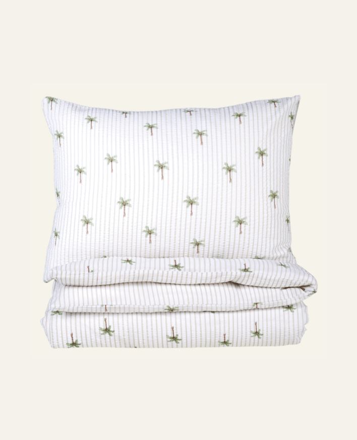 Voodipesukomplekt krepp-puuvillane mitmevärviline - 150x210 cm mitmevärviline - 1