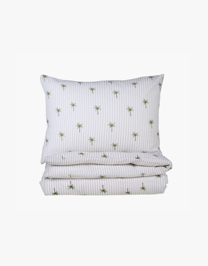 Voodipesukomplekt krepp-puuvillane mitmevärviline - 150x210 cm mitmevärviline - 1