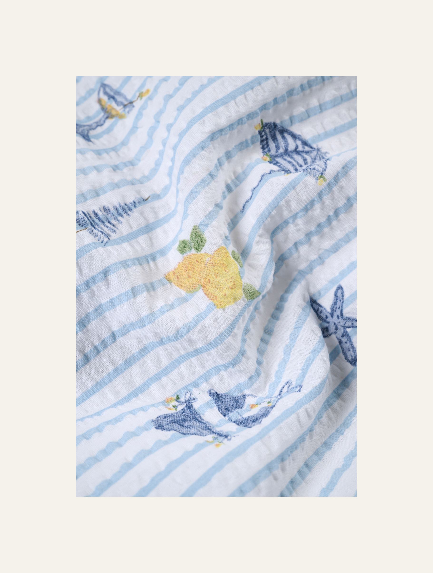 Voodipesukomplekt krepp-puuvillane mitmevärviline - 3