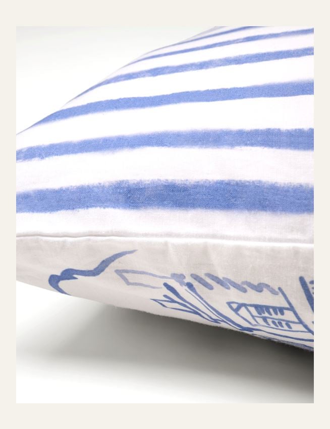 Dekoratiivpadja kate mitmevärviline/sinine - 3