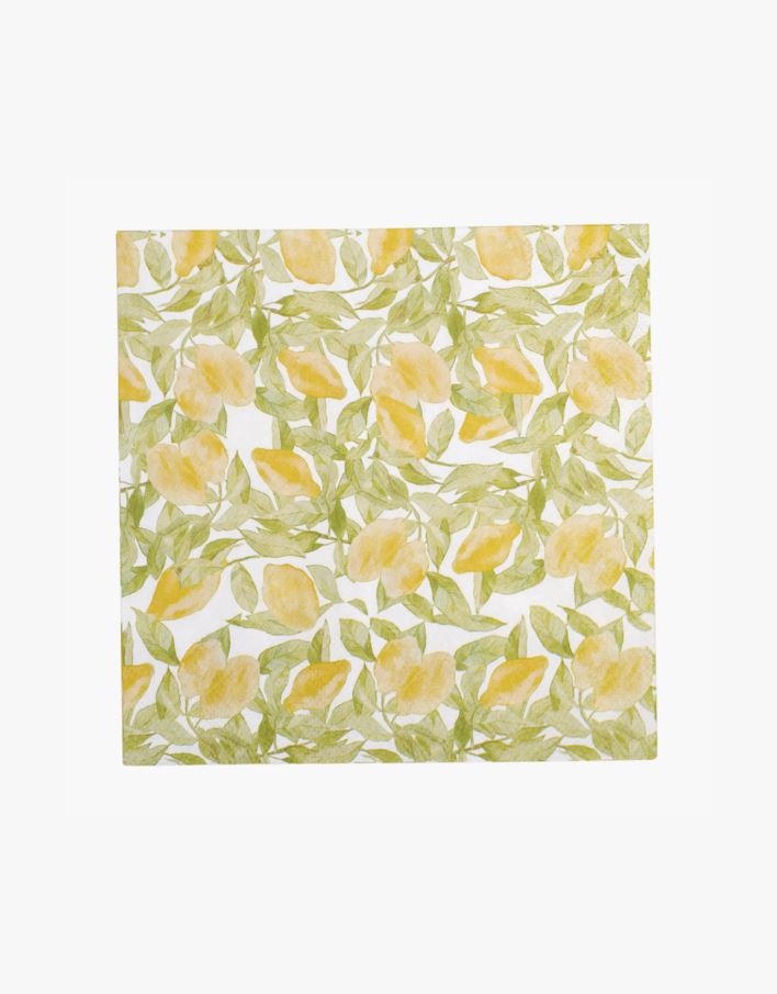 Pabersalvrätikud mitmevärviline/kollane - 33x33 cm mitmevärviline/kollane - 1