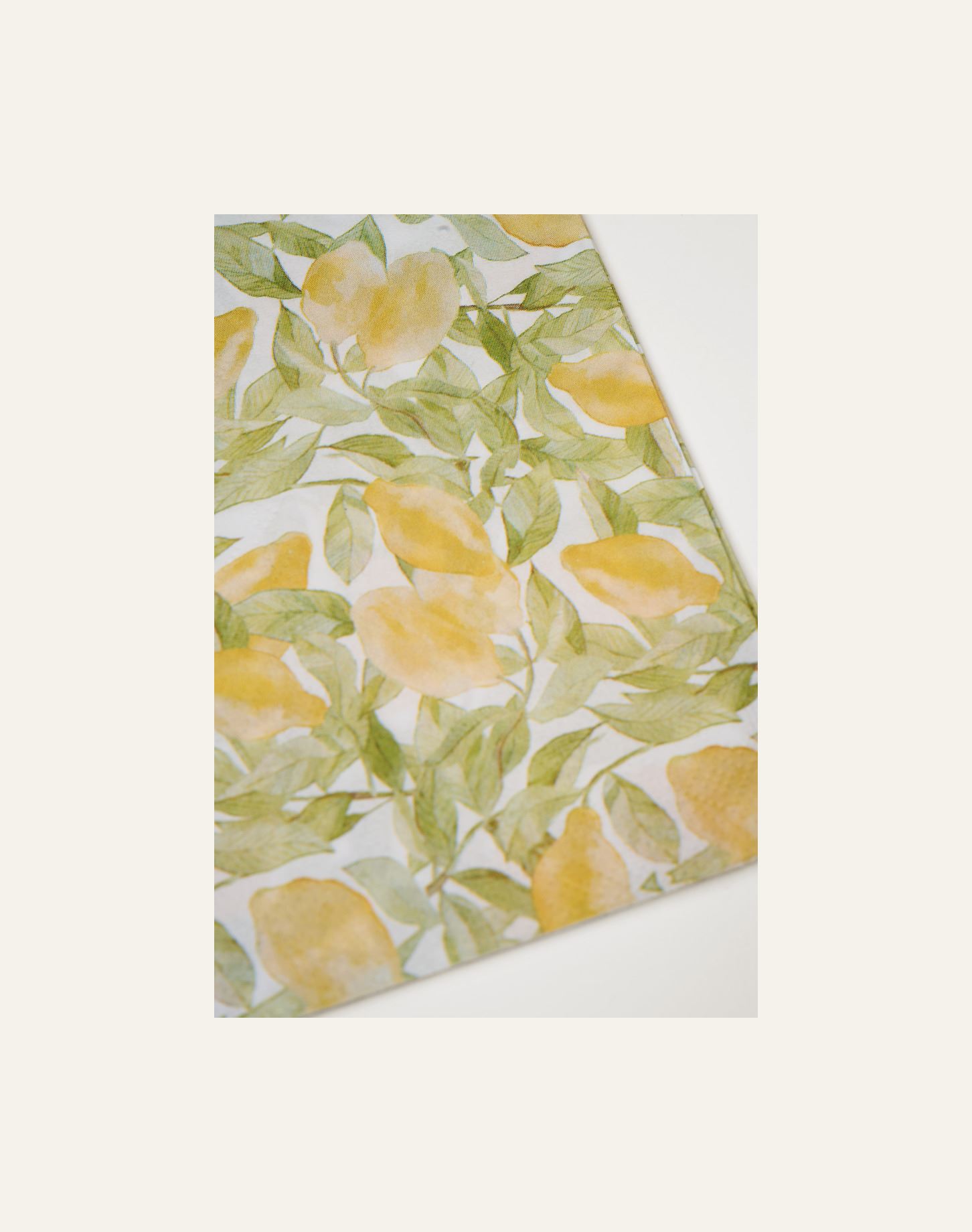 Pabersalvrätik mitmevärviline/kollane - 2