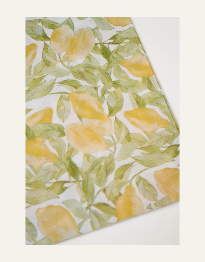 Pabersalvrätik mitmevärviline/kollane - 2