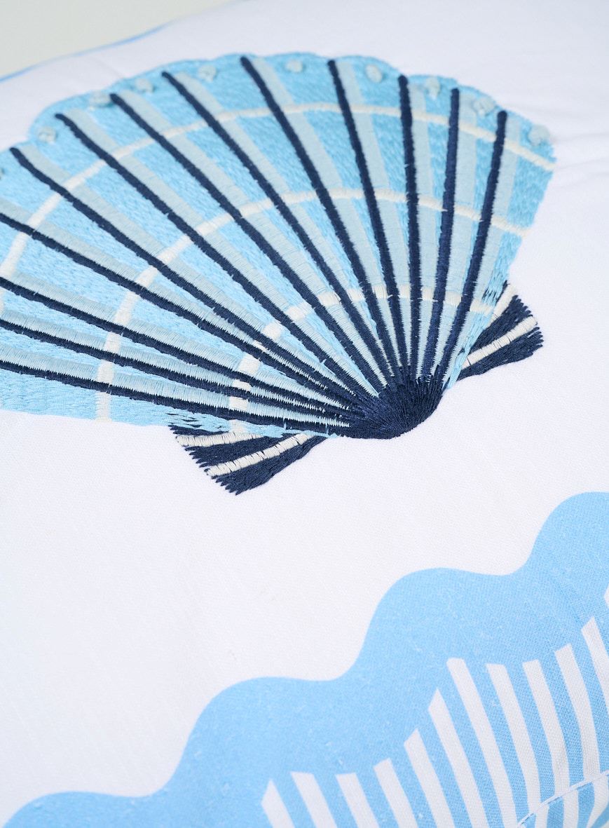 Dekoratiivpadja kate mitmevärviline/sinine - 2