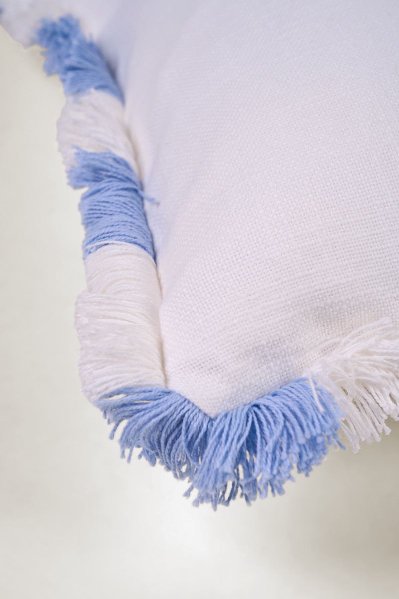 Dekoratiivpadja kate mitmevärviline/valge - 2