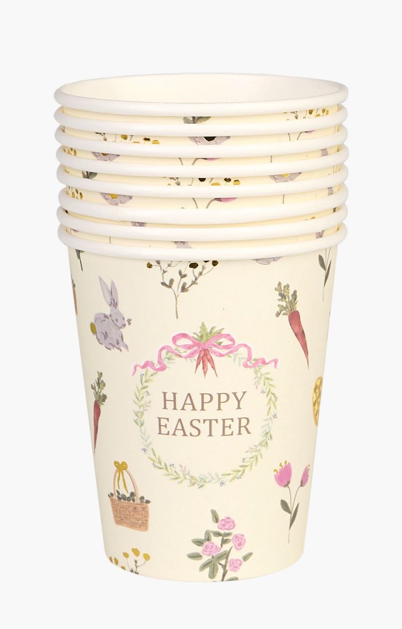 Papptass x 8 mitmevärviline - 250 ml mitmevärviline - 1