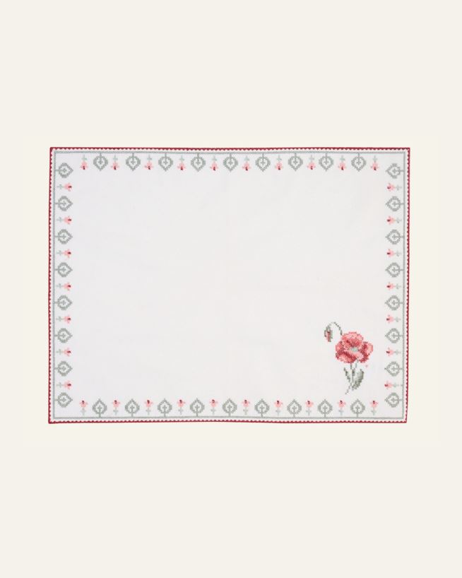 Lauamatt valge - 33x45 cm valge - 1