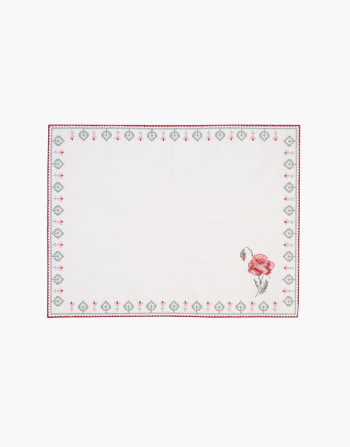 Lauamatt valge - 33x45 cm valge - 1