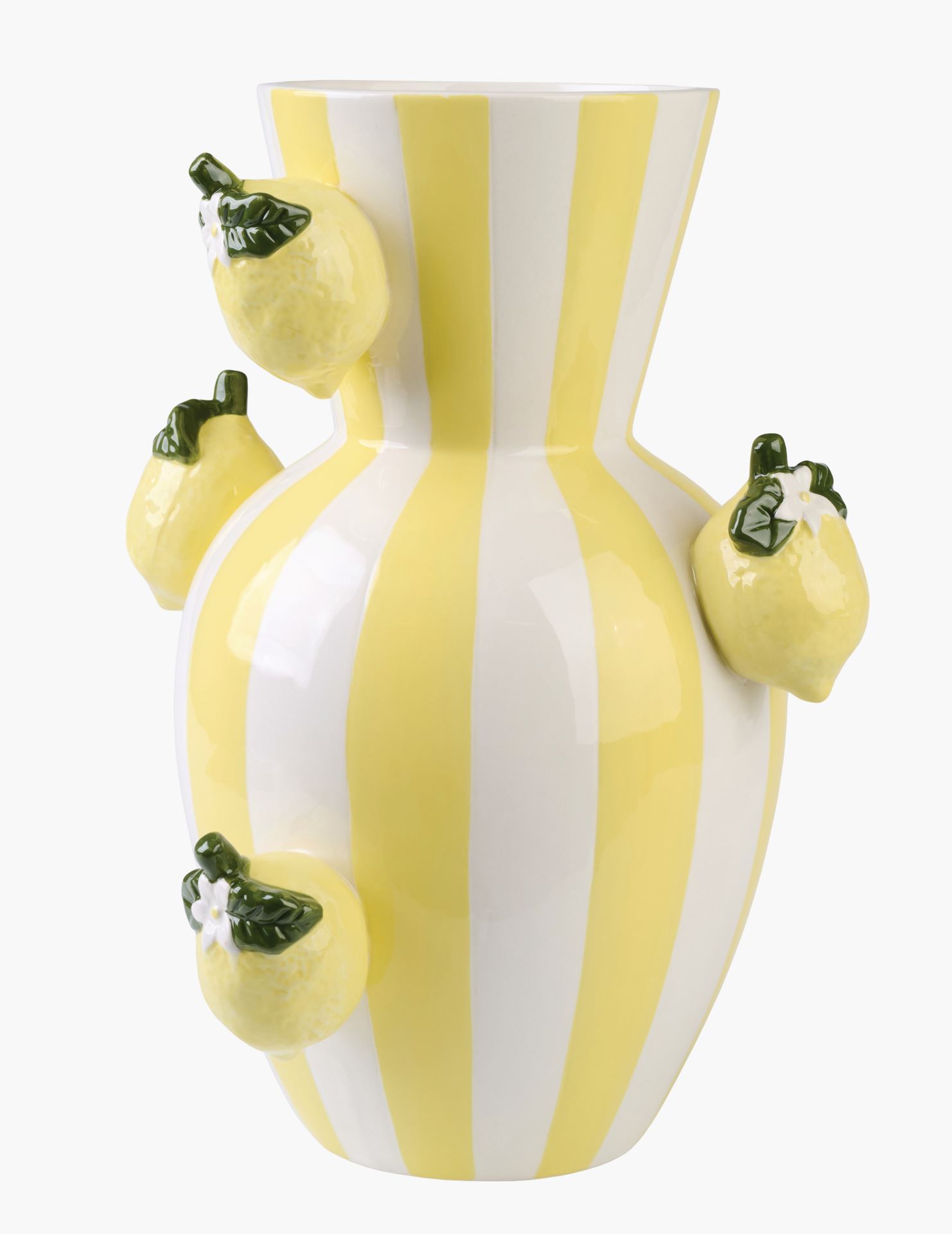 Vaas mitmevärviline/kollane - 17x17x30 cm mitmevärviline/kollane - 1