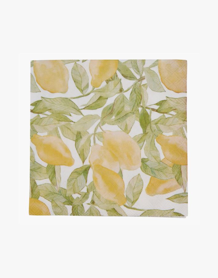 Salvrätikud mitmevärviline/kollane - 25x25 cm mitmevärviline/kollane - 1